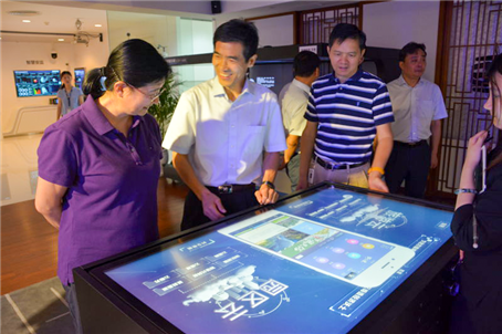 中国电子口岸数据中心企业调研会在99499威尼斯动力召开